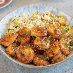 Spicy Honey Orange Shrimp